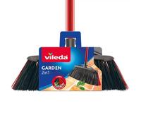 Vileda brosse balai extérieur 2 en1 Jardin + Poignée