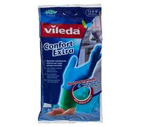 Vileda Comfort and Care Paire de gants en caoutchouc avec lotion camomille Taille M