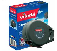 Vileda Cordomatic Ligne De Séchage Rétractable Automatique 15 M Gris Murale