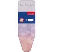 Vileda Housse de planche à repasser Diamond – Rembourrée, Taille universelle, Certifiée Oeko‑Tex