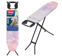 Vileda Diamond S, Planche à Repasser, Acier avec Housse Coton