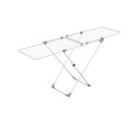 Vileda Duo Séchoir à linge extensible, acier, 22 m de longueur de séchage