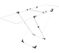 Vileda Duo | séchoir à Linge Extensible | grilles superposables | déjà assemblé | Roues intégrées