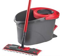 Vileda Easy Wring & Clean Ultra Mat - balai à plat + seau à pédale - set complet - ref 140827 Ancienne version