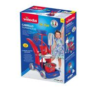 Vileda - Chariot ménage Maxi Grand modèle - 7 pièces - avec accessoires - Dès 3 ans - VLE00