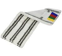 VILEDA Frange MicroLite poche et languette en microfibre polyester, format 42 x 2 x 10 cm, coloris blanc noir