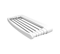 Vileda Genius séchoir téléscopique Mural/Porte-Serviette Double Usage - 5m de capacité de séchage - Support de Fixation en intérieur ou extérieur Inclus