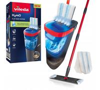 Vileda H2prO Balai plat double réservoir 1,2L Microfibre embout 360° manche 141