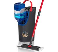 Vileda - H2pro Balai Plat - Système Innovant à Double Réservoir Distinct - Balai Plat avec Recharge Microfibre - Sépare l'Eau Propre et Sale pour une Hygiène Impeccable - Design Ergonomique