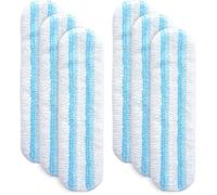 Vileda H2PrO Lot de 6 housses de rechange en microfibre pour tous les sols durs Lavable en machine