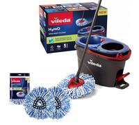 Vileda H2prO Mop rotatif Box+ 2 cartouches supplémentaires