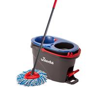 Vileda H2PrO système de Balai serpillère rotative, séparation Eau Propre et Sale, essorage sans Effort, Nettoyage en Microfibre, Assemblage Facile, Design Ergonomique