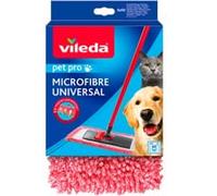Vileda Housse de rechange, pour balai à franges Pet Pro MICROFIBRE UNIVERSAL, Couverture de l’essuie-glace