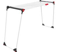 Vileda Infinity Compact | étendoir à Linge de Grande Taille | Grille télescopique Extensible | déjà assemblé | Roues intégrées