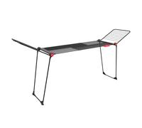Vileda Infinity Flex Ultimate, Étendoir Télescopique Extensible, Grand Séchoir à Linge, Structure Extra Stable, Moins de Marques Grâce aux Tubes XXL, Ailes Hautes, Séchoir Déjà Assemblé