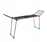 Vileda Infinity Flex Ultimate étendoir à linge noir 30 m² extensible roulettes