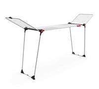 Vileda Infinity Flex XXL Étendoir, tiges télescopiques Extensibles, étendoir déjà monté, Blanc, Grand