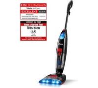 Vileda - JetClean Aspirateur-Laveur 3en1, aspire, nettoie et sèche Rouleau en Microfibre G