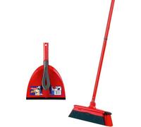 VILEDA - KIT BALAI DUACTIVA 2 EN 1 - ROUGE / NOIR