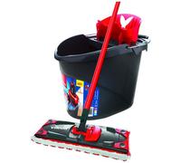 VILEDA Kit complet balai lave-sol à plat Ultramax 2-en-1