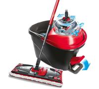 Vileda 140827 seau et système de lavage Réservoir unique Noir, Rouge