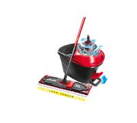 Vileda Ultramat Turbo XL balai à franges et balai-éponge Sec&humide Microfibre Noir, Rouge
