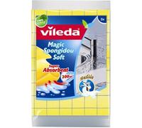 VILEDA Lot de 2 Eponges vaisselle - Carré