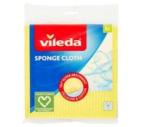 Vileda 142289 éponge Rectangulaire Cellulose, Coton, Fibre Bleu, Rose, Jaune 3 pièce(s)