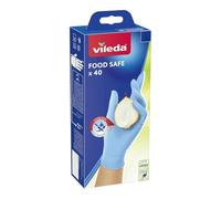 Vileda Lot de 40 gants jetables Food Safe 171013 S/M
