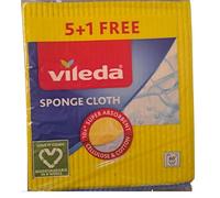 Vileda Lot de 5 chiffons éponge super absorbants 18 x 20 cm