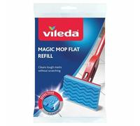 Vileda Magique Plat Serpillière Éponge Recharge Tête Sol Nettoyage Patin