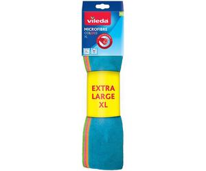 VILEDA Microfibre Colors Lavettes multi-usages XL 4 pcs 159616