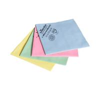 Vileda MicronQuick 152107 Lot de 5 chiffons en microfibre Jaune 38 x 40 cm