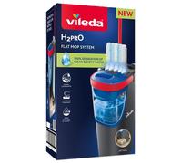 Vileda Mop Complet H2Pro Balai À Plat Seau Avec 2 Réservoirs