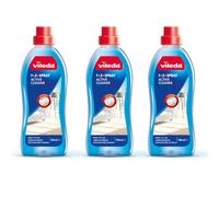 Vileda Multipack 1.2 Spray Nettoyant, 3 bouteilles de 750ml, Nettoyant prêt à l'emploi pour le balai 1-2 Spray de Vileda, Parfum frais et agréable