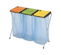 Vileda Nature 3 Support pour Sac Poubelle 6 unités Orange/Vert/Jaune