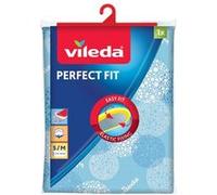Vileda Housse pour planche à repasser Perfect Fit 142469 Jaune/Bleu 6 x 23 x 36 cm