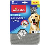 Vileda Pet Pro Microfibre Towel M Serviette pour animaux Taille du vêtement M 1 pc(s)