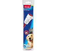 Vileda Brosse rouleau adhésive anti-peluche anti-poils d'animaux – 58 feuilles – Lot de 2