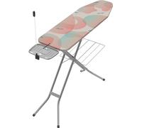 Vileda Prestige | Planche à Repasser avec Repose-Fer avec Bandeau réversible | Housse de Table à Repasser en Coton | Transport sécurisé | Grille à Linge