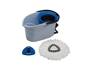 Vileda Professional Kit UltraSpin Mini, 9L, Frange, Manche Non Inclus