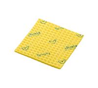 Vileda Professional, Lavette Microfibre Breazy, Jaune, 25 pcs,Tech. Evolon