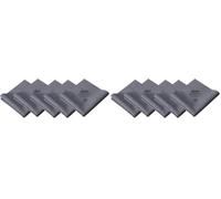 Vileda Professional,Lavette Microfibre PURMicro Active XL,Gris,5pcs,59x44cm (Lot de 2)