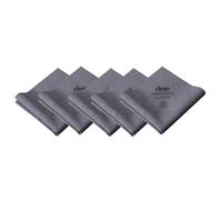 Vileda Professional PURmicro Active Max - Lavette Microfibre XL Spécial Carrosserie & Séchage Auto - Technologie Pur - Haute Absorption & Finition sans Traces - Gris - 50 x 44 cm