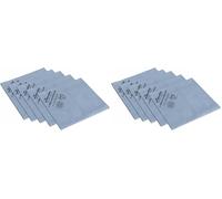 Vileda Professional, r-MicronQuick, Bleu, 5 pièces, Chiffon Microfibre Ultra-Fine recy limine 99,99% des bactéries et Virus BCoV, 400 lavages, Séchage sans Traces, Disponible 4 Couleurs