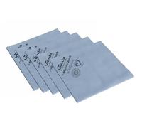 Vileda Professional Premium Microfibre r-MicronQuick, Chiffon Vitre sans Trace Lavable à Machine, 40x38 cm, Lot de 5, Bleu