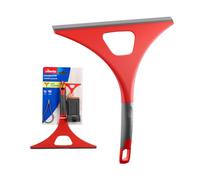Vileda Raclette de Douche avec poignée Ergonomique - Raclette de Douche sans Traces pour Verre, carrelage et Miroir - Raclette de Salle de Bain avec Suspension - Raclette de fenêtre 25,5 cm