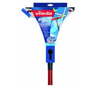 VILEDA Raclette vitre Active - 2 en 1 - Avec manche télescopique