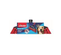Vileda Balai en caoutchouc Always Clean – Attire saleté et poils d'animaux, tous sols, sans manche
