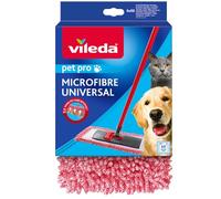 Vileda Recharge de balai vapeur Style Chenille 132156 Plastique multicolore 13 x 13 x 3 cm